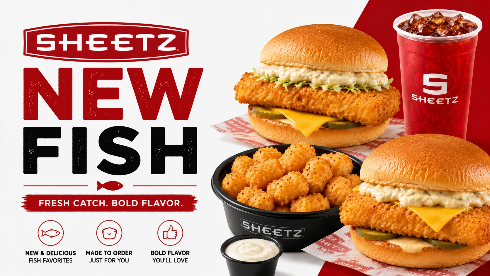 Sheetz NEW! Fish Menu