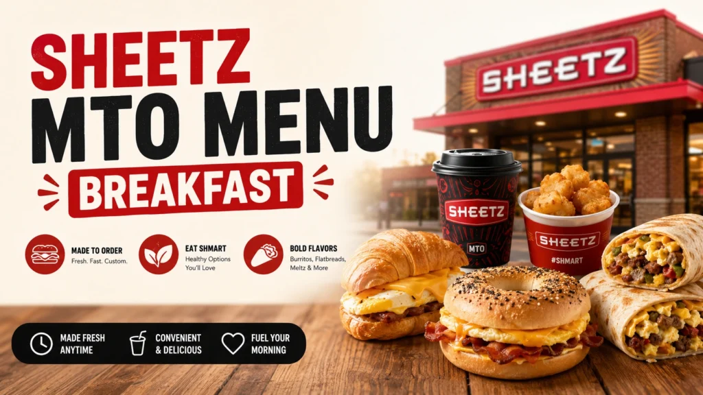 Sheetz Breakfast Menu